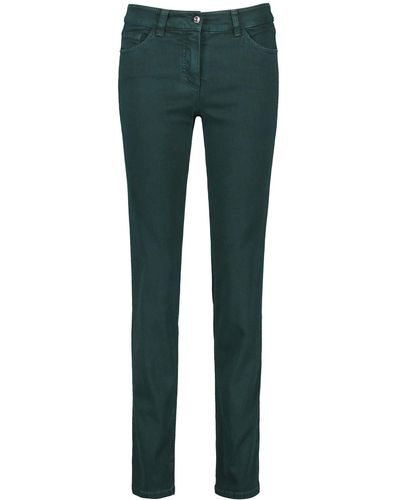 Gerry Weber 5 Pocket Jeans Best4Me Organic - Grün