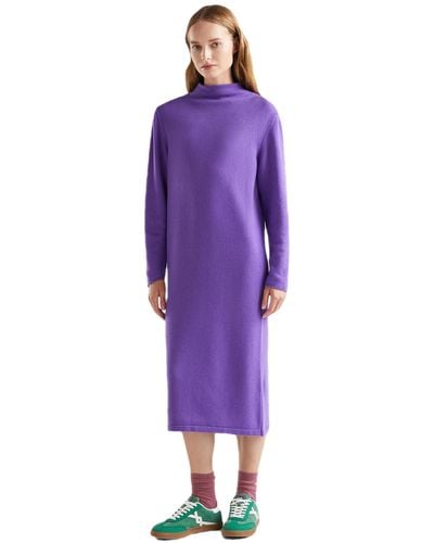 Benetton Dress 1235dv015 - Purple