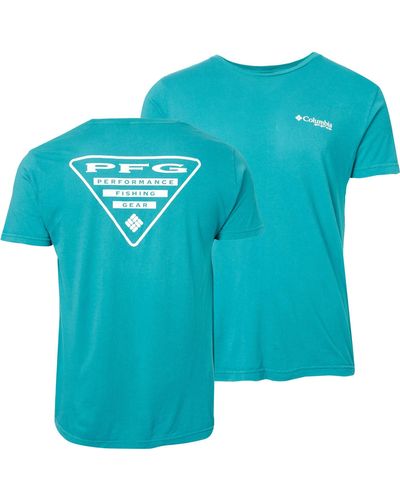Columbia S Pfg Triangle T-shirt - Blue