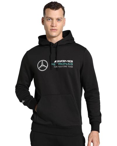 PUMA Hoodie Mercedes-AMG Petronas L Black - Noir