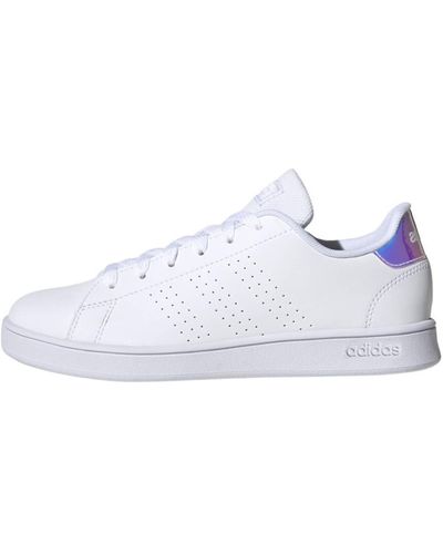 adidas Advantage K Chaussures de Tennis - Blanc