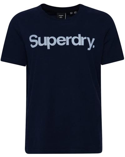 Superdry CL Tee T-Shirt - Bleu