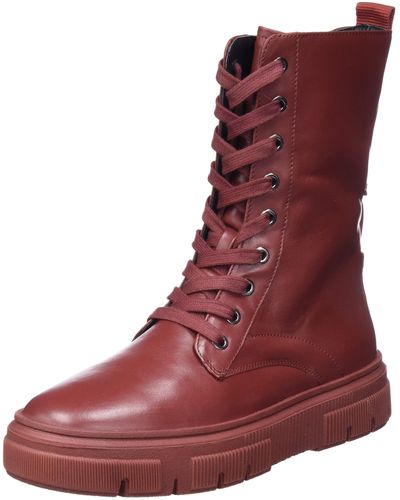 Geox D Isotte E Ankle Boots - Red