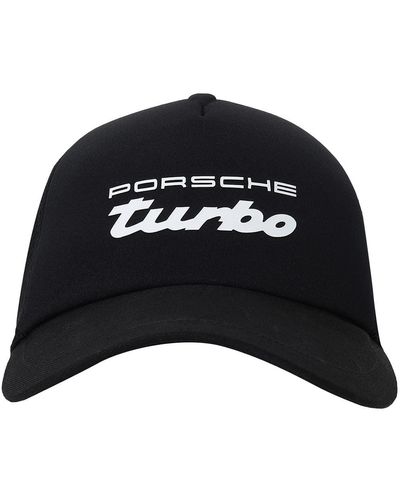 PUMA Porsche Legacy Trucker Cap Black - Schwarz