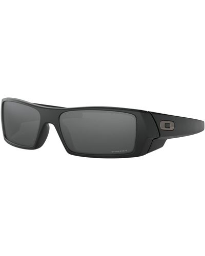 Oakley Gascan Sunglasses Matte Black With Prizm Black Iridium Lens + Sticker