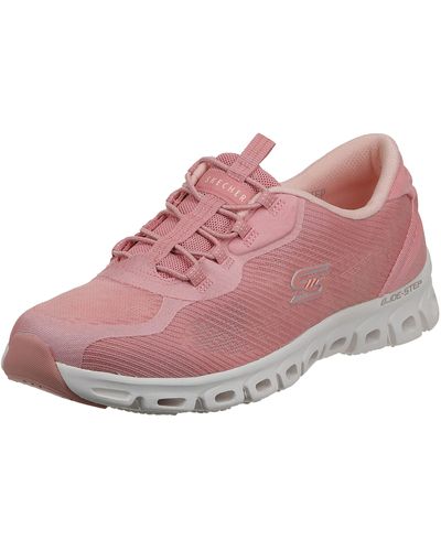 Skechers Glide-step Sneaker Voor - Roze