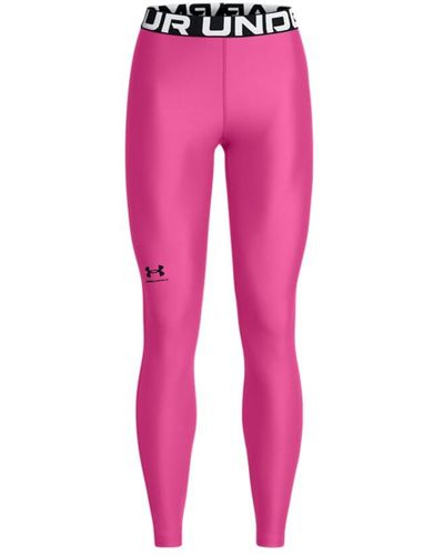 Under Armour Hg Authentic Leggings - Pink