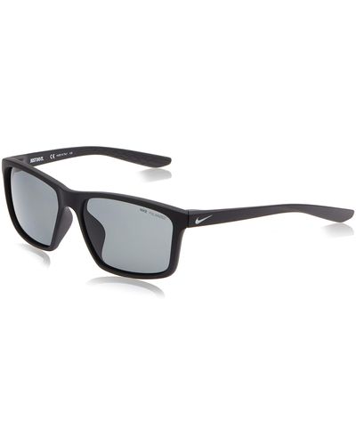 Nike Cw4640-010 Valiant P Sunglasses Matte Black Frame Color - Schwarz