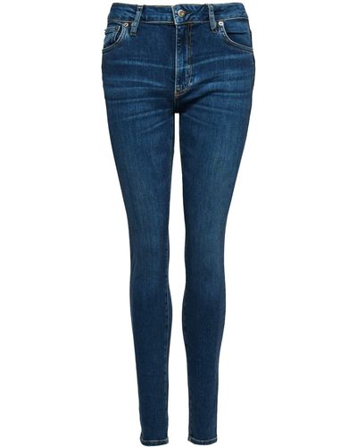 Superdry Vintage Mid Rise Skinny Jeans 27 - Bleu