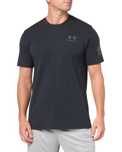 Under Armour Freedom Graphic Short Sleeve T-shirt, - Black