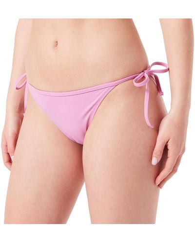 PUMA Side Tie Bikini Bottoms - Roze