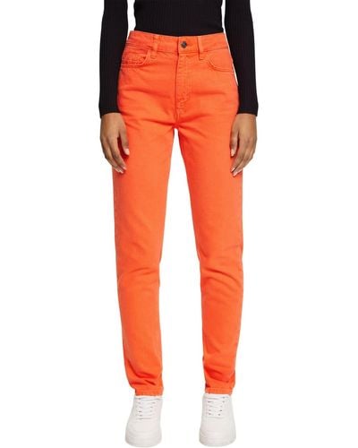 Esprit 013ee1b319 Pantalones - Naranja