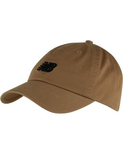 New Balance , , 6 Panel Classic Hat, Casual Baseball Caps For And , One Size, Walnut - Brown