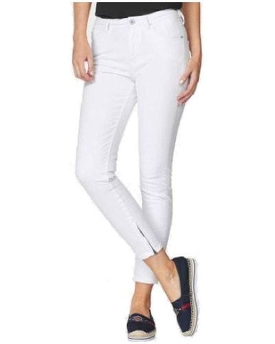 Pepe Jeans Jeans Cher 7/8 Hose weiß Skinny Fit Jeans