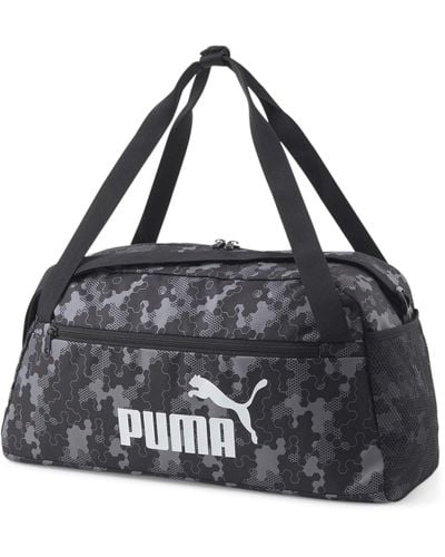 PUMA Phase AOP Sports Bag Black-Camo Tech AOP - Noir