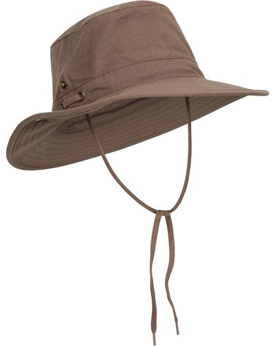 Mountain Warehouse Irwin S Water-resistant Travel Hat Brown