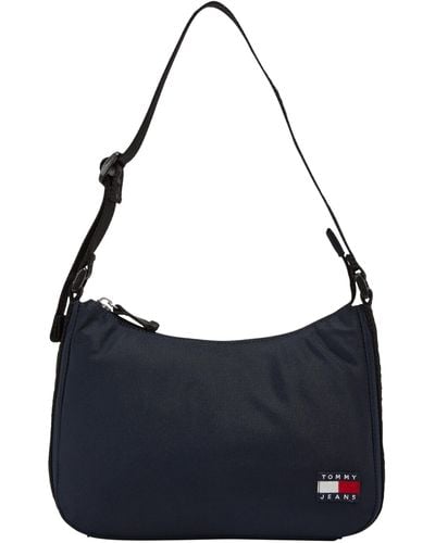 Tommy Hilfiger Borsa a Spalla Donna Daily Shoulder Bag Piccola - Blu