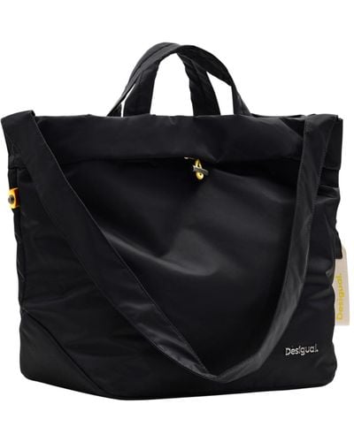 Desigual PRIORI LITUANIA Accessories Nylon Shopping Bag - Schwarz