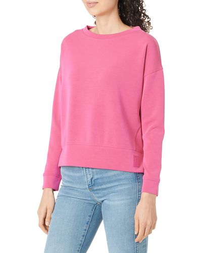 Comma, CI Sweatshirt Langarm - Pink