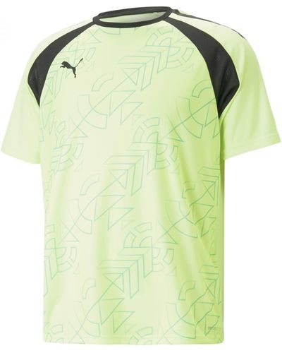 PUMA Teamliga Graphic Jersey Voetbalshirt Voor - Groen