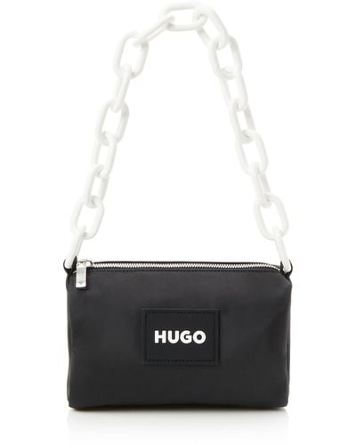 HUGO Bel Shoulder Bag N - Black