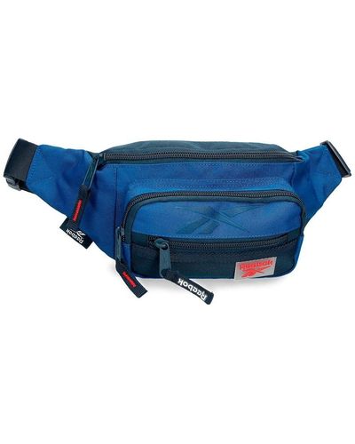 Reebok Atlantic Fanny Pack With Blue Pocket 35x13x5 Cms Polyester