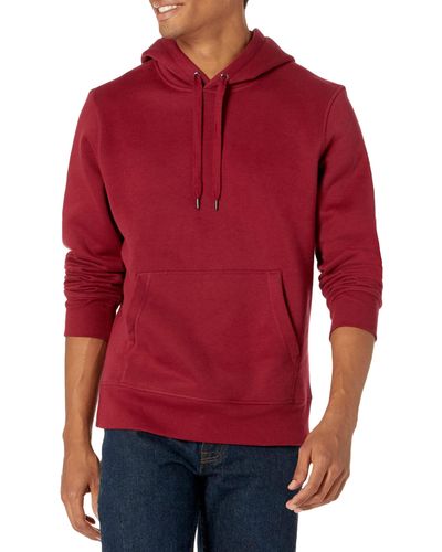 Amazon Essentials Fleece Sweatshirt Met Capuchon Rood