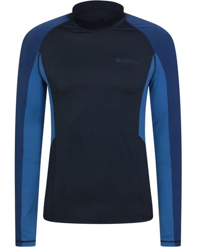 Mountain Warehouse Lightweight & Quick Dry Swimshirt With Upf 50+ - Summer - Blue