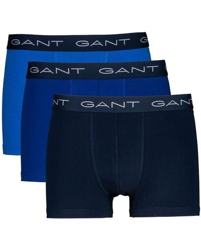 GANT 3-pack Trunk Seasonal Solids Boxer Shorts - Green