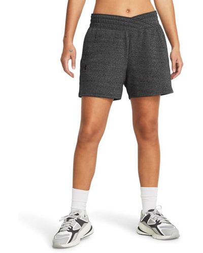 Under Armour Rival Terry Shorts - Black