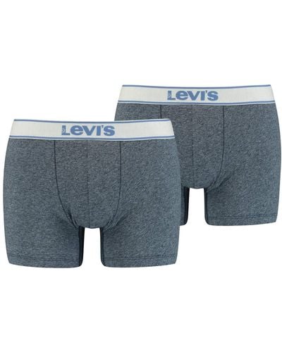 Levi's Vintage Heather Shorts - Blauw