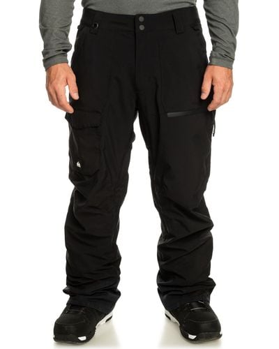 Quiksilver Shell Snow Trousers For - Shell Snow Trousers - - Xl - Black