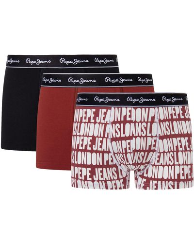 Pepe Jeans Trunks - Rood