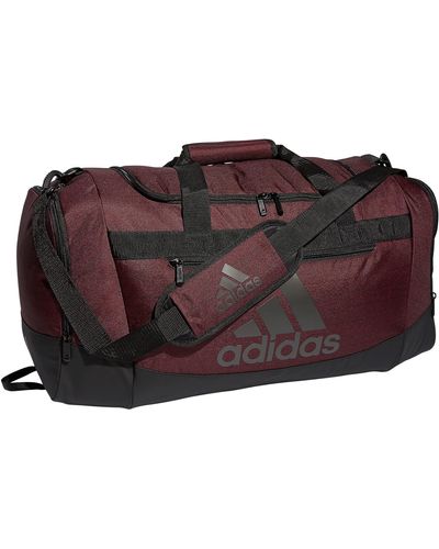 adidas Defender 4 Medium Duffel Bag Discontinued - Red