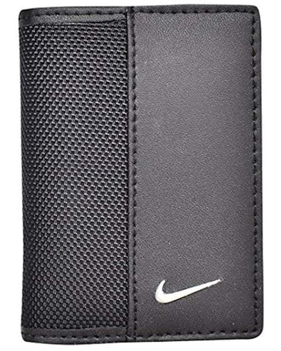 Nike Ballistic Nylon Front-pocket Wallet - Black