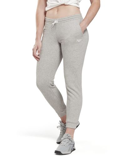 Reebok Identity French Terry Pantaloni da Ginnastica - Grigio