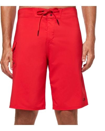 Oakley Kana 21-inch Board Shorts - Red