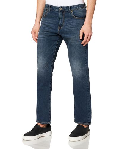 Superdry TAILORED STRAIGHT Jeans - Blau