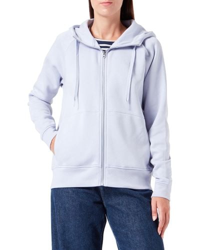 G-Star RAW Premium Core 2.1 Hooded Zip Thru Sweatshirt - Blue