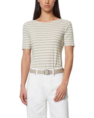 Marc O' Polo T-Shirts Short Sleeve - Grau