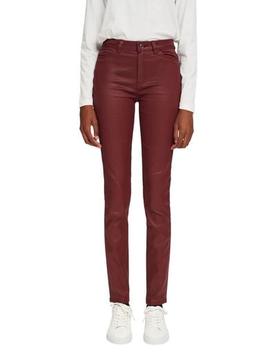 Esprit 102eo1b321 Trousers - Red