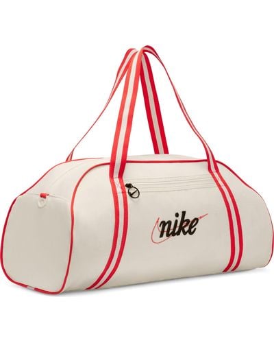 Nike Women's Club Bag W Nk Gym Club - Retro, Coconut Milk/picante Red/black, Dh6863-113, Misc, Coconut Milk/picante Red/black,