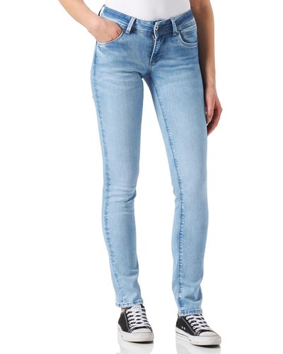 Pepe Jeans New Brooke Trousers - Blue