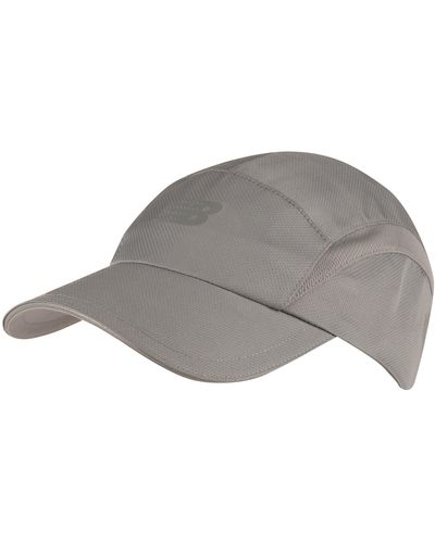 New Balance , , 5 Panel Performance Hat, Casual Everyday Wear Baseball Cap, One Size, Slate - Grey