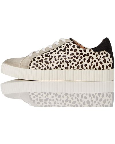 FIND Animal Print Suede - White