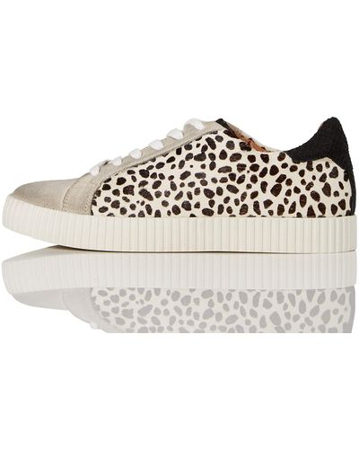 FIND Animal Print Suede - Weiß