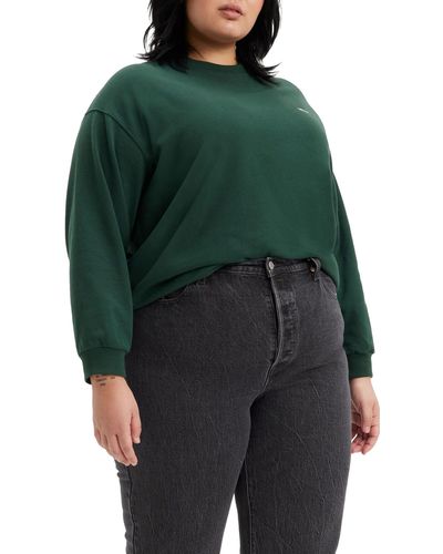 Levi's Plus Size Everyday Sweatshirt Darkest Spruce 3XL - Vert