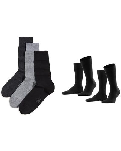 FALKE Socken Mehrfarbig - Schwarz