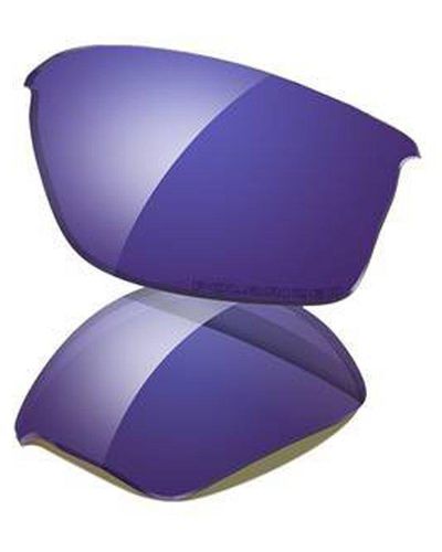 Oakley Flak Jacket Xlj Rectangular Replacement Sunglass Lenses - Purple