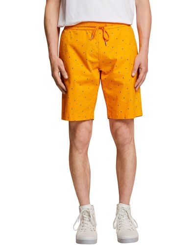 Esprit Shorts Voor - Oranje